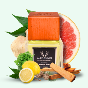 Aura D'Luxe™ Deep Blu | EDP Spray for Men & Women | Woody | Aromatic | Long Lasting